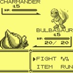 Pokemon Blue - Nintendo Gameboy Gameplay Screenshot