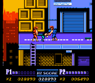 Double Dragon 2 - NES - Gamplay Screenshot