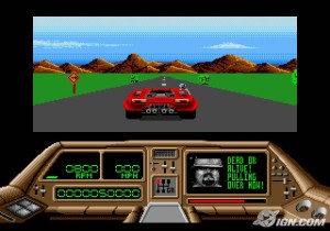 Techno Cop driving Techno Cop driving