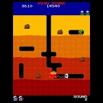 Dig Dug in-game shot