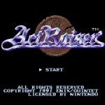 ActRaiser Title