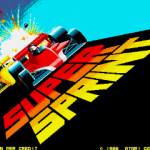 Super Sprint - Title Screen