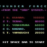 Thunder Force - Gameplay Screenshot - 1