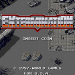 Extermination insert coin screenshot