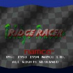 Ridge Racer - Title Screen