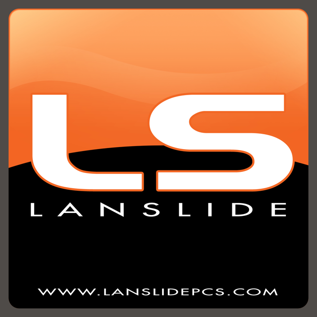 LanSlide Gaming PCs logo LanSlide Gaming PCs logo