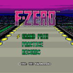 F-Zero - Title Screen