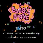 Bubble Bobble splash screen