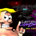 Captain Quazar - Title Screen