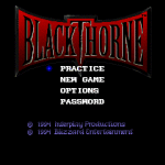 Blackthorne title screen