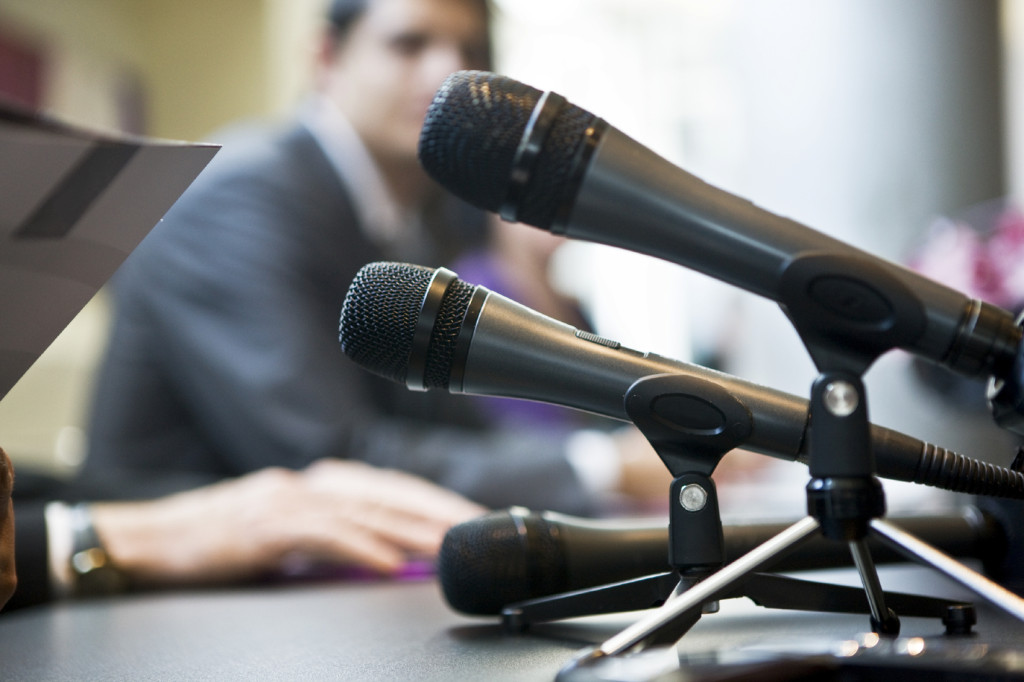 Panel Discussion microphones Panel Discussion microphones
