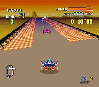F-Zero Grand Prix 2 - Gameplay Screenshot 2 F-Zero Grand Prix 2 - Gameplay Screenshot