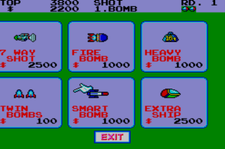 Fantasy Zone - Master System - Gameplay Screenshot 7 Fantasy Zone - Master System - Gameplay Screenshot