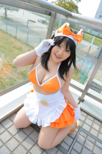 Hello Kitty cosplay girl