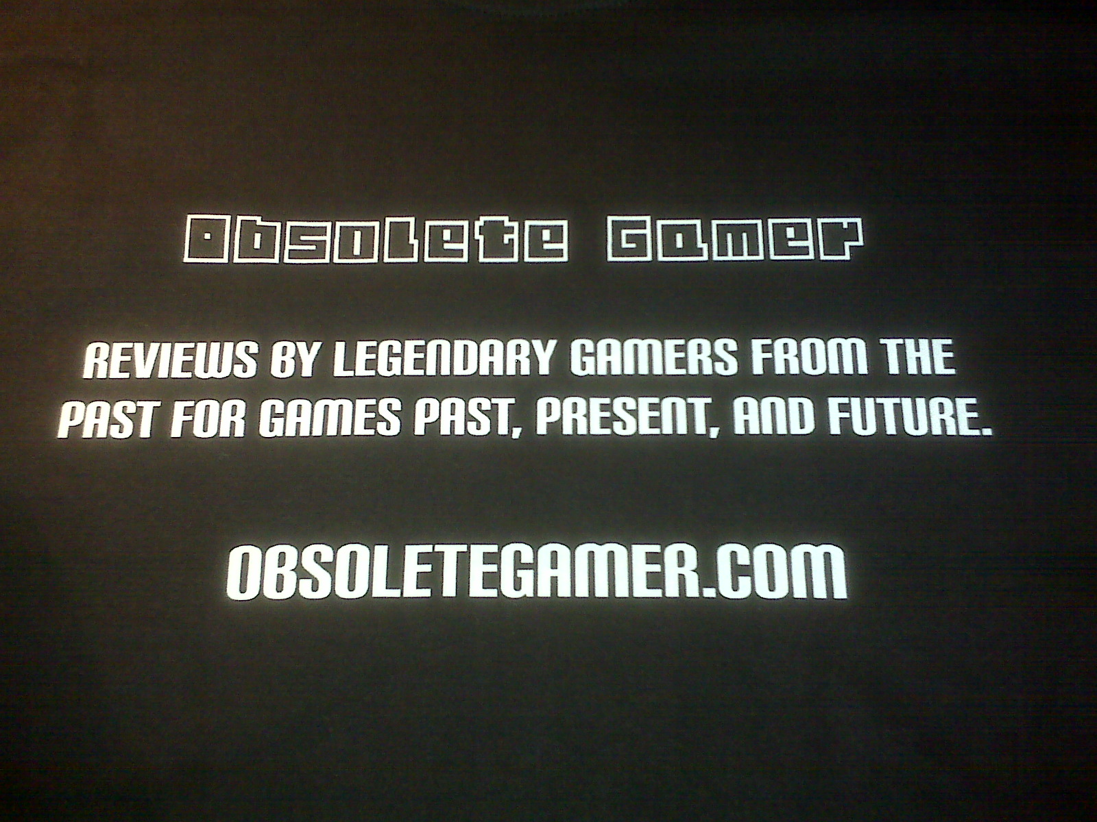 Obsolete Gamer T-Shirt Contest Ended