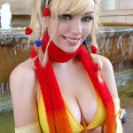 Rikku cosplay girl Rikku cosplay girl