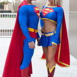 Super duo superman supergirl cosplay