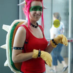 Super Mario turtle cosplay girl