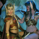 sexy elf cosplay girls