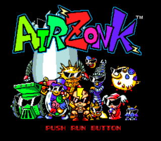 Air Zonk - PC Engine - Gameplay Screenshot - 1 Air Zonk - PC Engine - Gameplay Screenshot