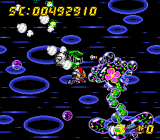 Air Zonk - PC Engine - Gameplay Screenshot - 4 Air Zonk - PC Engine - Gameplay Screenshot