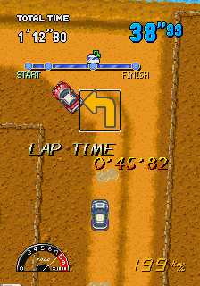 Drift Out - Arcade Gameplay Screenshot 