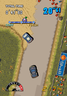 Drift Out - Arcade Gameplay Screenshot 