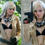 Eva metal gear solid cosplay girl