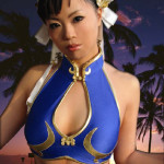 chun li cosplay girl