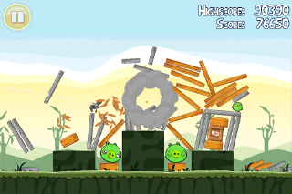 Angry Birds - Mobile Games - Gameplay Screenshot