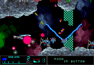 Metal Black - Arcade Gameplay Screenshot