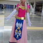 Zelda cosplay girl