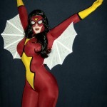 spiderwoman cosplay girl
