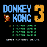Donkey Kong 3 - NES - Gameplay Screenshot 1