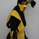 Mortal Kombat Scorpion cosplay
