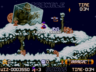 Wiz 'n' Liz - Master System - Gameplay Screenshot 