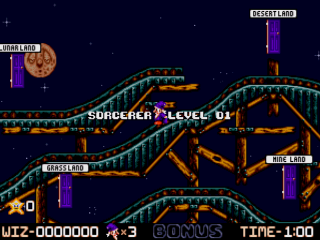 Wiz 'n' Liz - Master System - Gameplay Screenshot 