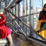 Star trek red shirt Robin cosplay girls Star trek red shirt Robin cosplay girls