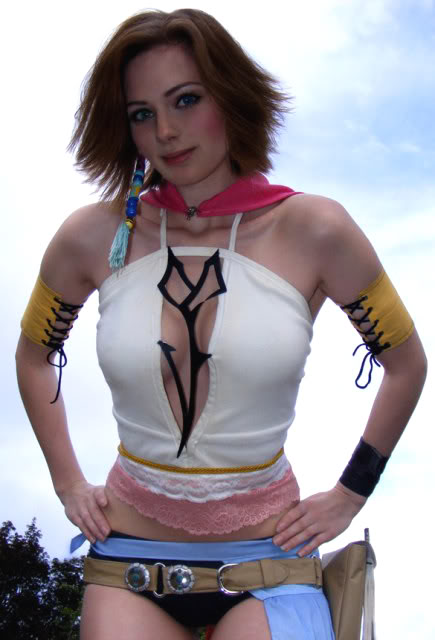 Sexy Final Fantasy Cosplay Girl Obsolete Gamer