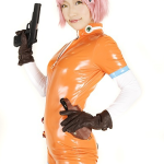 sexy no one lives forever cosplay girl