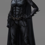 Batwoman Cosplay girl