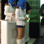 Booth Babes at D-Link