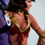 World of Warcraft Draenei Cosplay girl World of Warcraft Draenei Cosplay girl