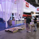 CES 2011 pre show setup CES 2011 pre show setup