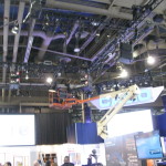 CES 2011 pre show setup CES 2011 pre show setup
