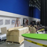 CES 2011 pre show setup CES 2011 pre show setup