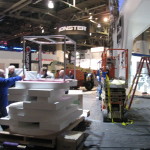 CES 2011 pre show setup CES 2011 pre show setup