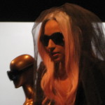 Lady Gaga at Polaroid Booth CES 2011