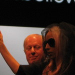 Lady Gaga at Polaroid Booth CES 2011