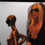 Lady Gaga at Polaroid Booth CES 2011